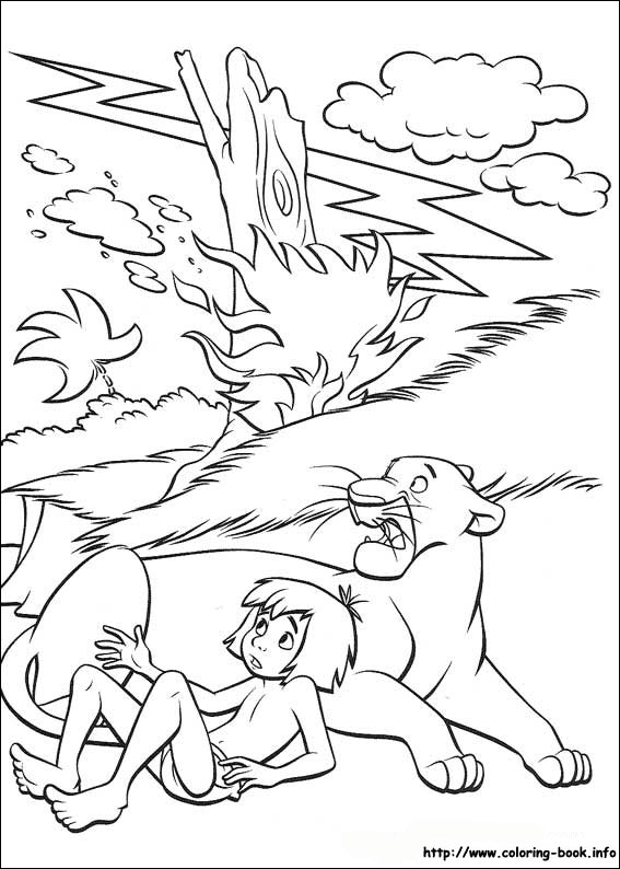 Jungle Book coloring picture